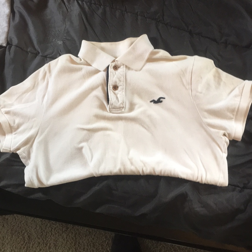 Hollister collard shirt